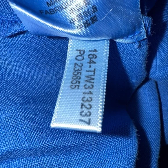 Tommy Bahama Women’s Two Palms Linen Shirt- in blue - Picture 12 of 16